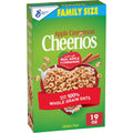 Apple Cinnamon Cheerios Family Size Heart Healthy Gluten Free Oat Cereal 19 oz