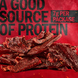 Jack Link's Teriyaki Beef Jerky Multipack - (5 Pack) 0.625 oz Bags - Ready to Eat Real Meat Protein Snacks - 7g Protein per Serving - Made with 100% Real Beef