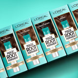 L’Oréal Paris Magic Root Permanent Hair Color, 10 Minute Root Coloring Kit with 100% Gray Hair Coverage, 4 Dark Brown, 2 Count