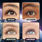 Maybelline Lash Sensational Sky High Washable Mascara Makeup, Volumizing, Lengthening, Defining, Curling, Multiplying, Buildable Formula, Blackest Black, 1 Count