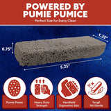 PLMIE Scouring Stick 2 Pack, Toilet Bowl Ring Remover, Heavy Duty Extra Strong PLmice Cleaning Bar, PLmice Stone for Cleaning Toilet Rings, Bathroom & Kitchen Stains by USPLmice