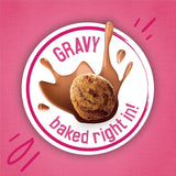 PLrina Friskies Gravy Swirlers With Flavors of Chicken, Salmon and Gravy Dry Cat Food - 3.15 lb. Bag