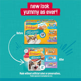 PLrina Friskies Wet Cat Food Variety Pack, Tasty Treasures Prime Filets (With Ocean Fish and Tuna, With Chicken and With Turkey) - 5.5 Ounce (Pack of 12)