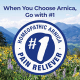 Boiron Arnica Montana 30C Homeopathic Medicine for Relief from Muscle Pain, Muscle Stiffness, Swelling from Injury, and Discoloration from Bruises - 3 Count (240 Pellets)