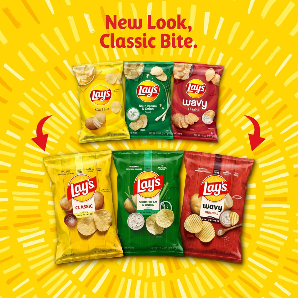 Frito-Lay Fun Times Mix Variety Pack, 2.37 Pounds, (Pack of 40)