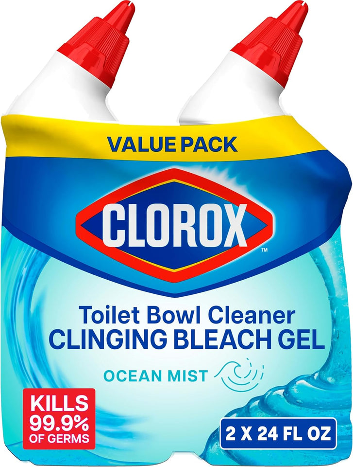 CLOROX Toilet Bowl Cleaner Clinging Bleach Gel - PureLivingMart