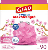 Glad Tall Kitchen Trash Bags 13 Gallon - PureLivingMart
