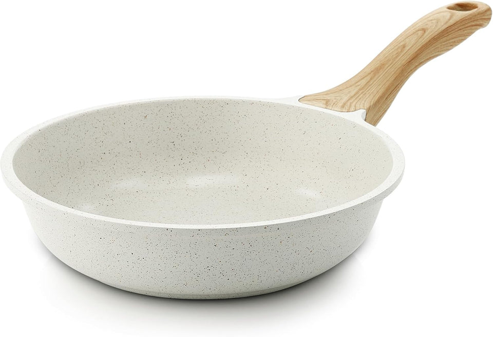 Sensarte nonstick ceramic 8-inch skillet for eggs, omelets, induction compatible